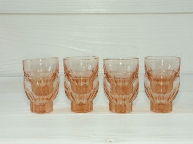 Decanter service & 8 art deco glasses