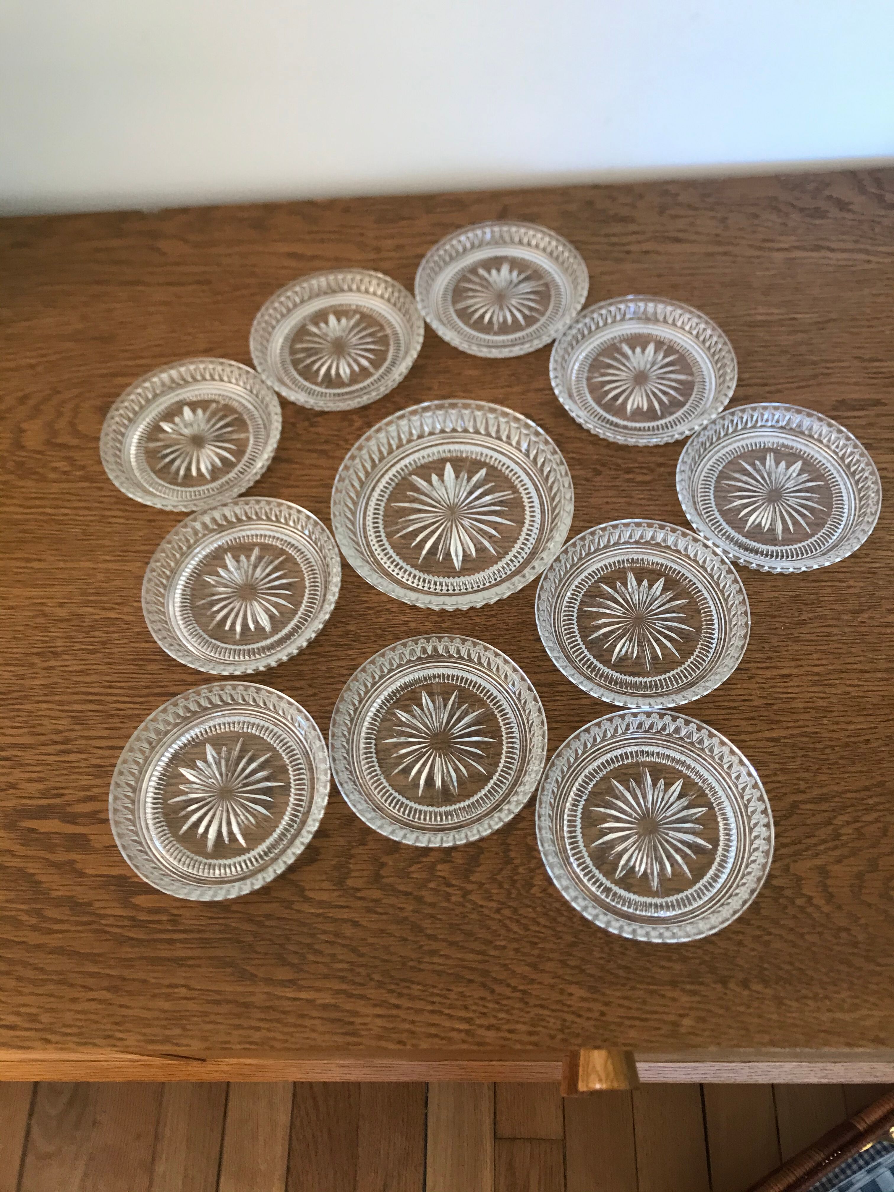 Coasters and bottle coasters