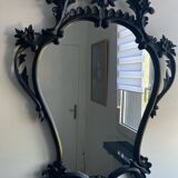 Miroir bois noir