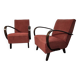 Set of Vintage Armchairs by Jindrich Halabala, 1940s