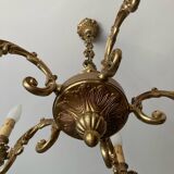 Bronze chandelier 5 branches