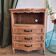 Antique bedside table