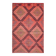 1970s Turkish Hand-Knotted Wool Cotton Red Area Rug 189x307