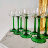 Luminarc white wine glasses