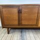 Vintage Scandinavian teak sideboard 1970s