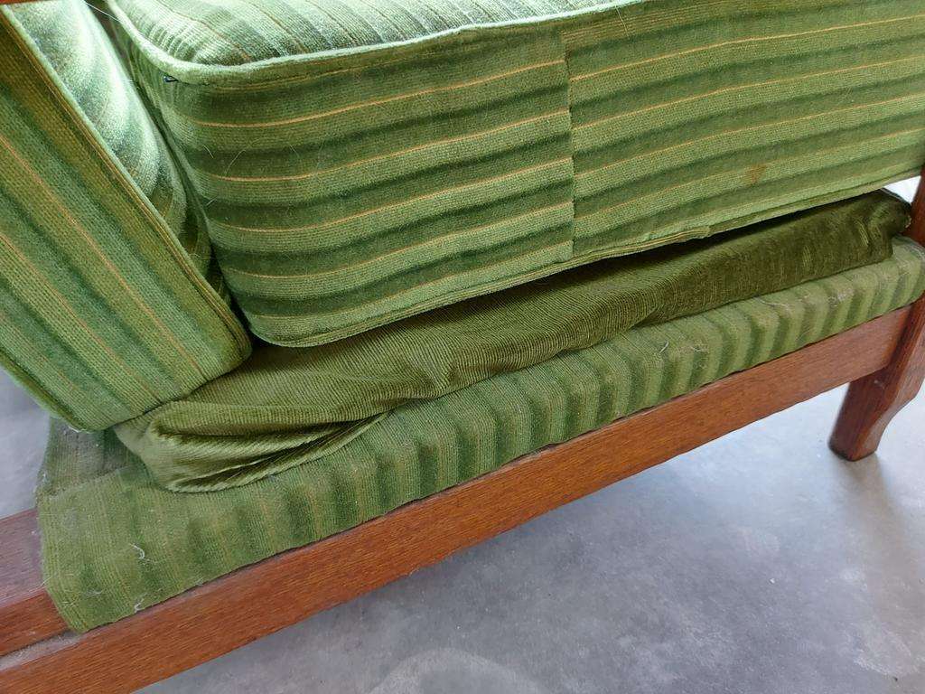 Ensemble de 2 sièges simples / fauteuils / sièges club vintage
