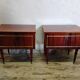 Paire de chevets vintage