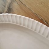 Fish dish Digoin sarreguemines vintage pink