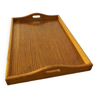 Plateau vintage en bois