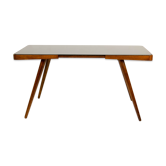 Table basse en verre noir par Jiri Jiroutek, 1963