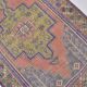 Handknotted Oushak Vintage Runner sku 2552
