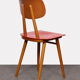 Pair of red chairs for manufacturer Ton, 1960