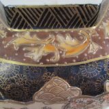 Vase, Chinese covered pot 1980s