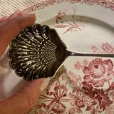 Cuillere 20 cm saupoudreuse argent massif