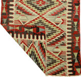 Anatolian handmade kilim rug 290 cm x 161 cm