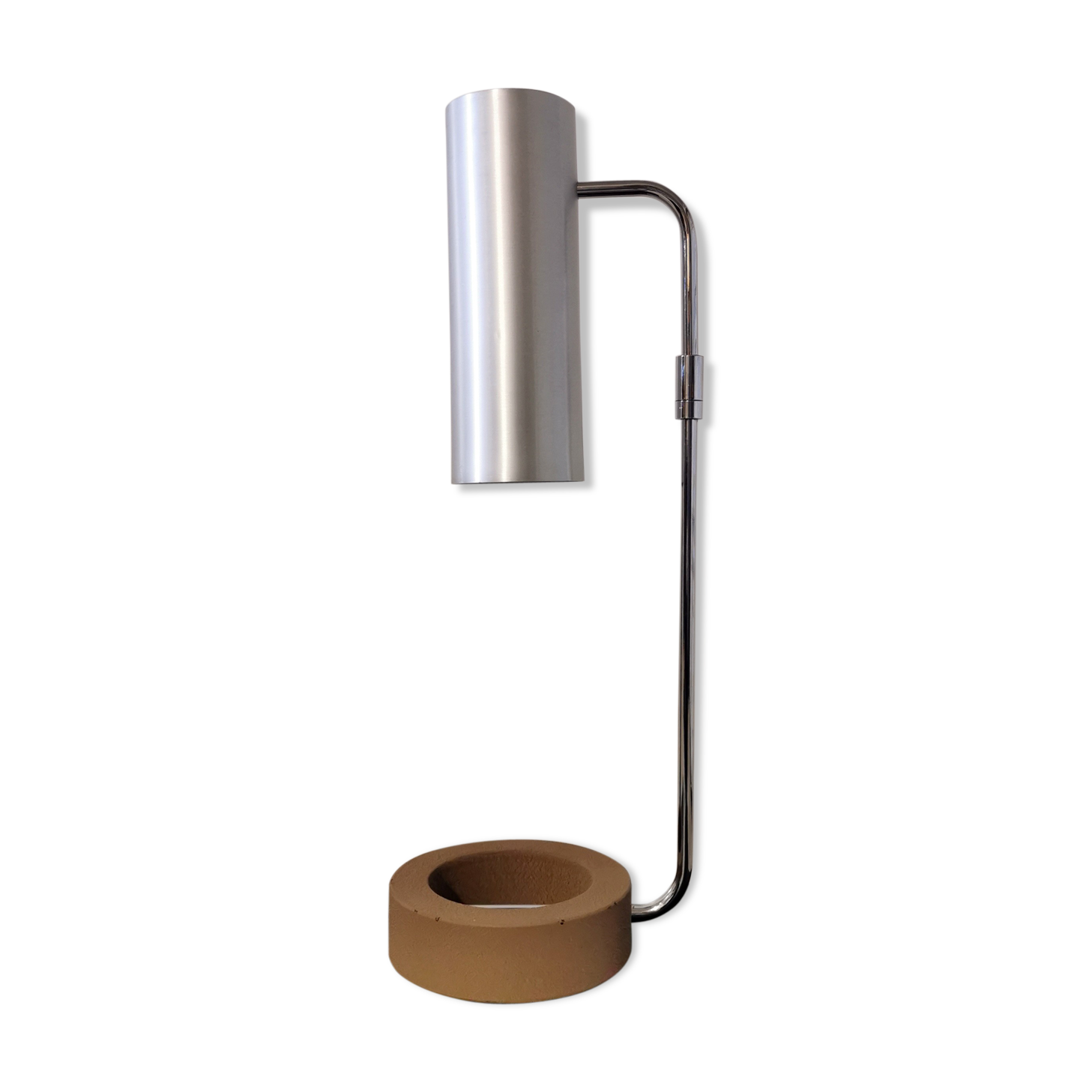 Swiss aluminium lamp, Baltensweiler, 1970