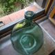 Demijohn vintage green 10,5l h38cm