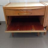 Pair of vintage Scandinavian bedside tables