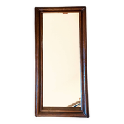 Miroir bois 37x60 cm, années 80