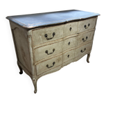 Antique crossbow chest of drawers