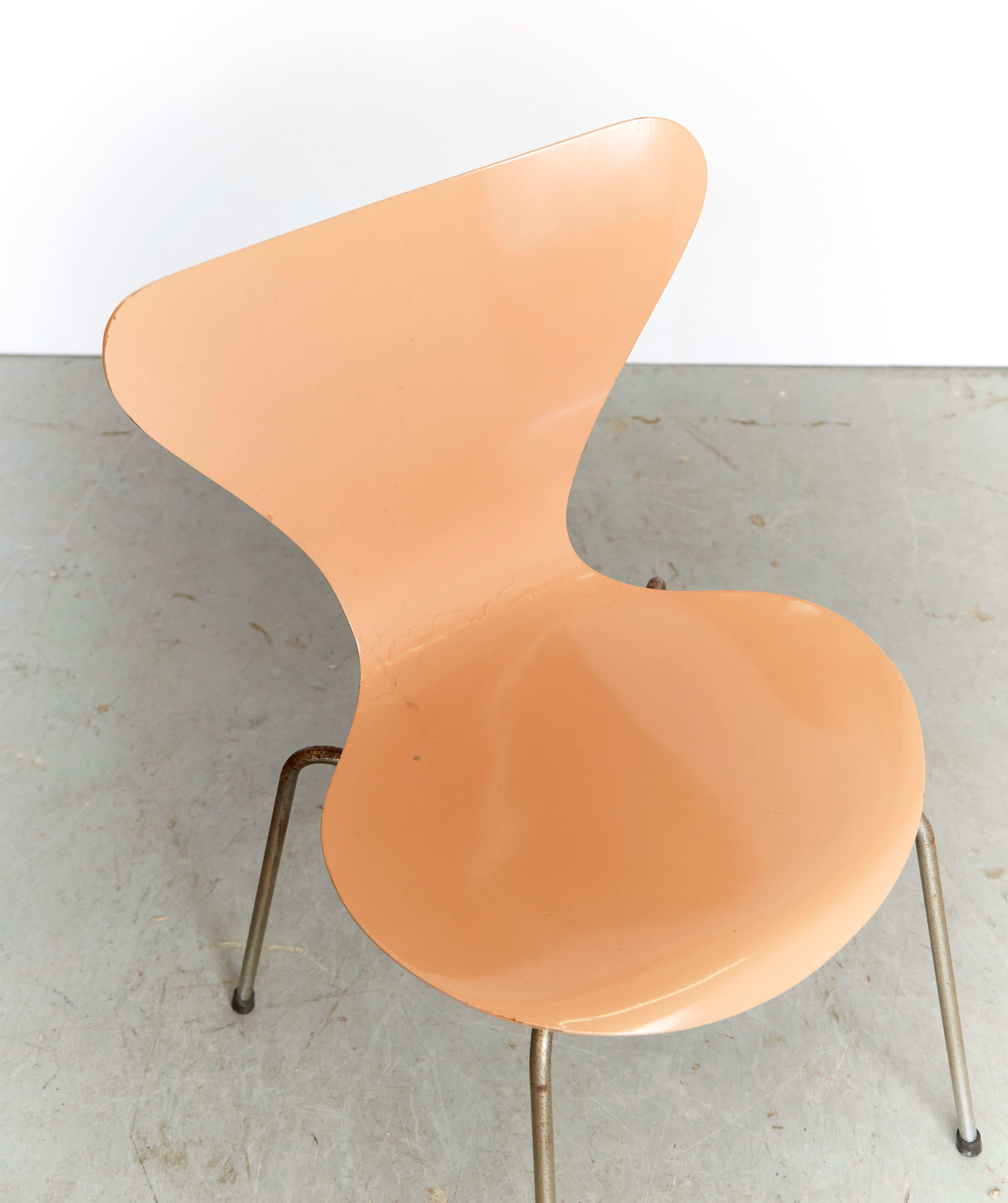 3107 Side Chairs by Arne Jacobsen for Fritz Hansen, 1965, Set of 5