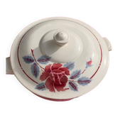 Soupiere ancienne en faience, Hamage Moulin des Loups made in france, art deco