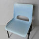 Light blue plastic children's chair