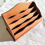 Wooden mailbox