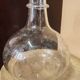 Dame Jeanne transparente vintage 
