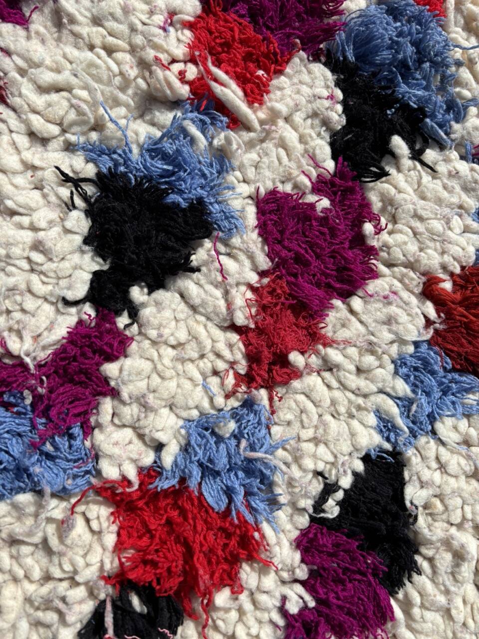 Azilal Vintage Moroccan Berber Rug, 70x195 cm