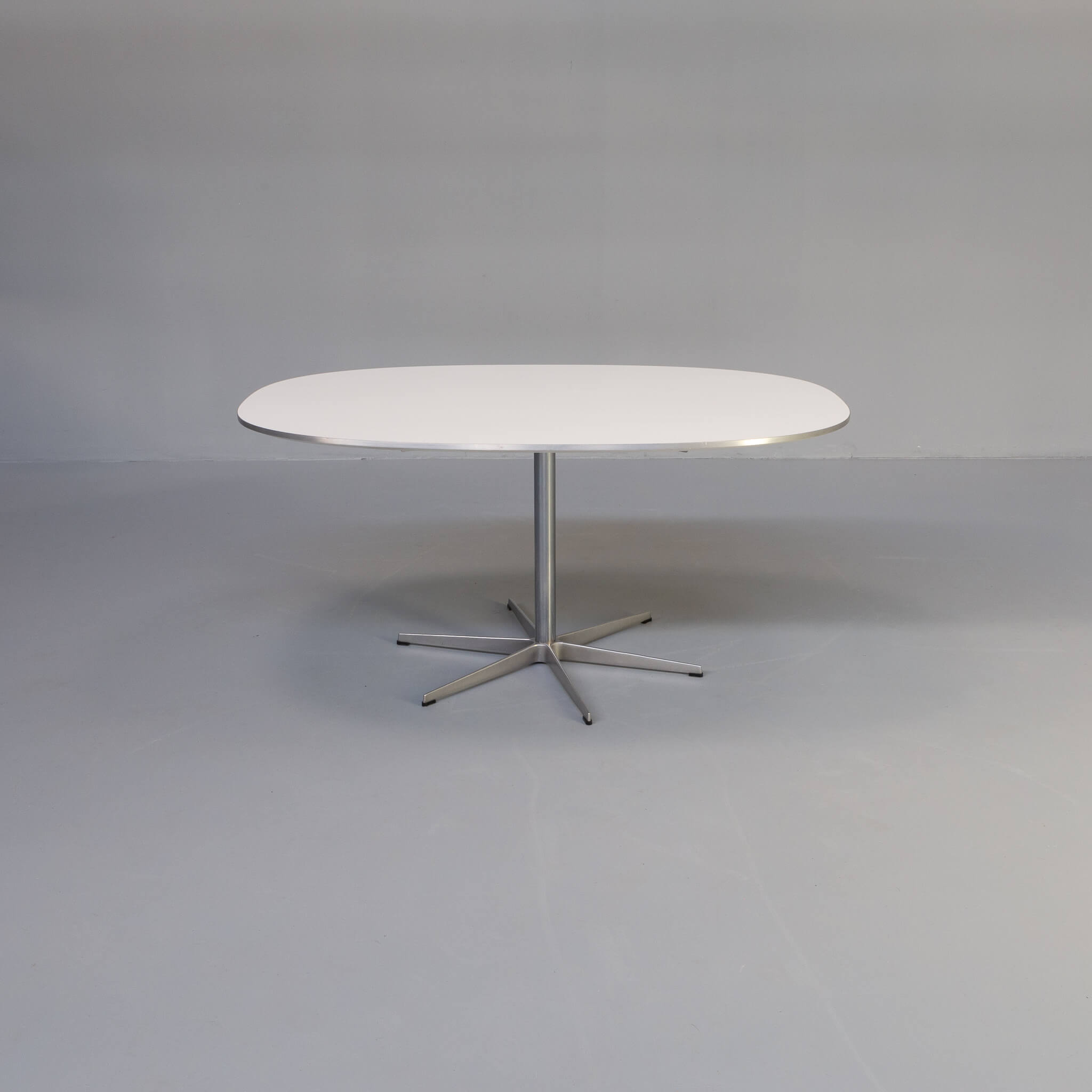 Piet Hein superellipse dining table for Fritz Hansen