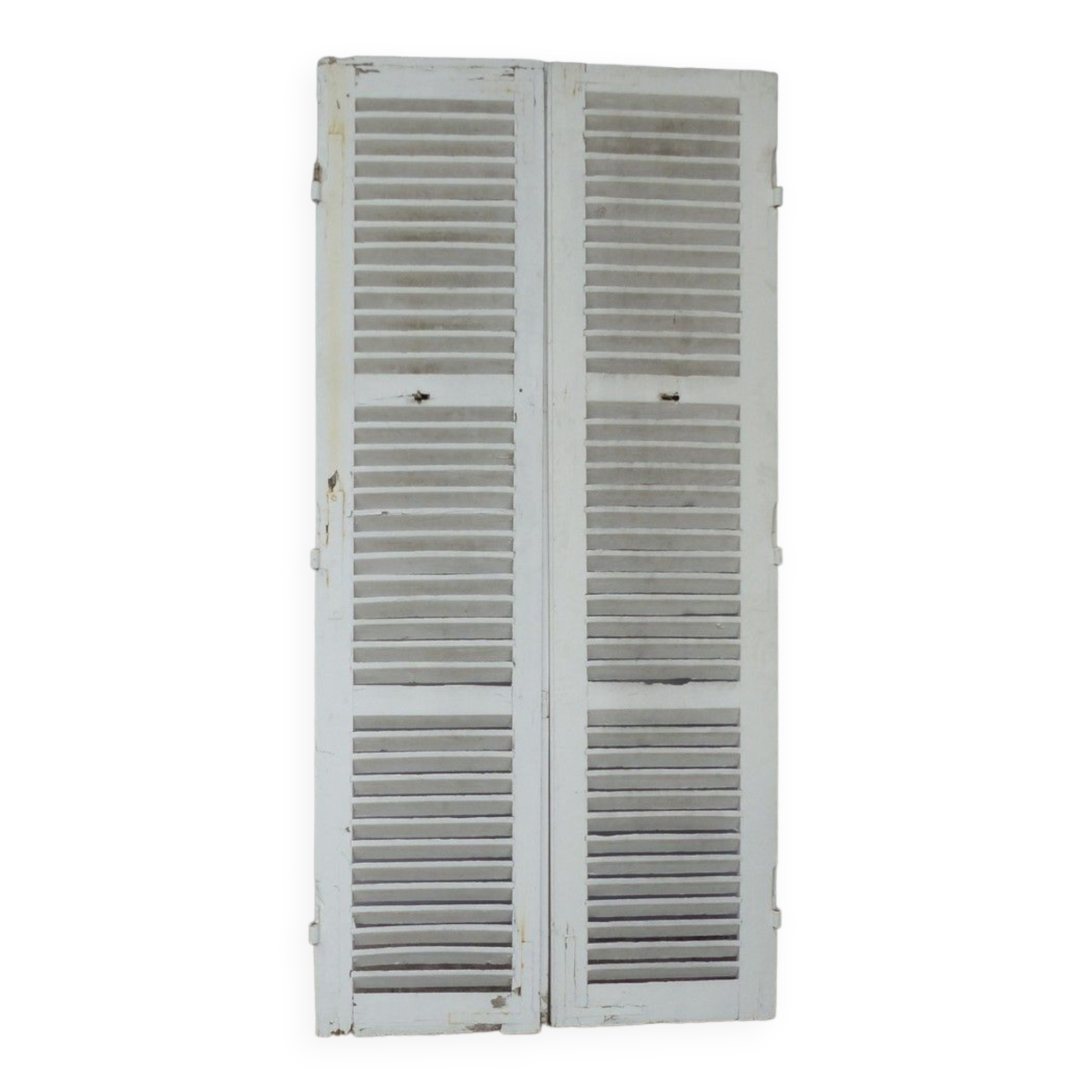 Old wooden shutters 2 leafs
