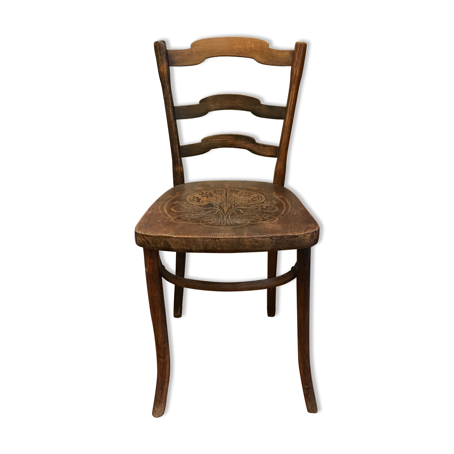 Art Nouveau bistro chair