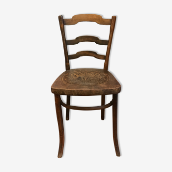 Chaise de bistrot Art nouveau