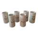 Set of 6 vintage cups