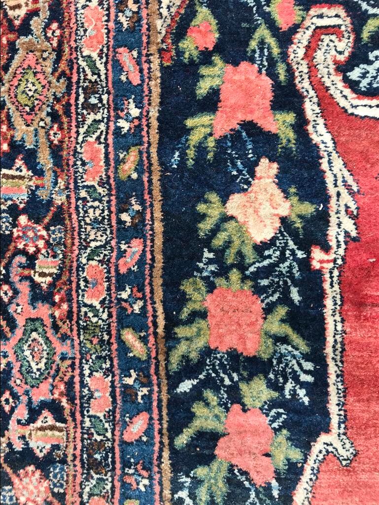 Old Persian Bidjar rug hand made wool 183 X 268 cm