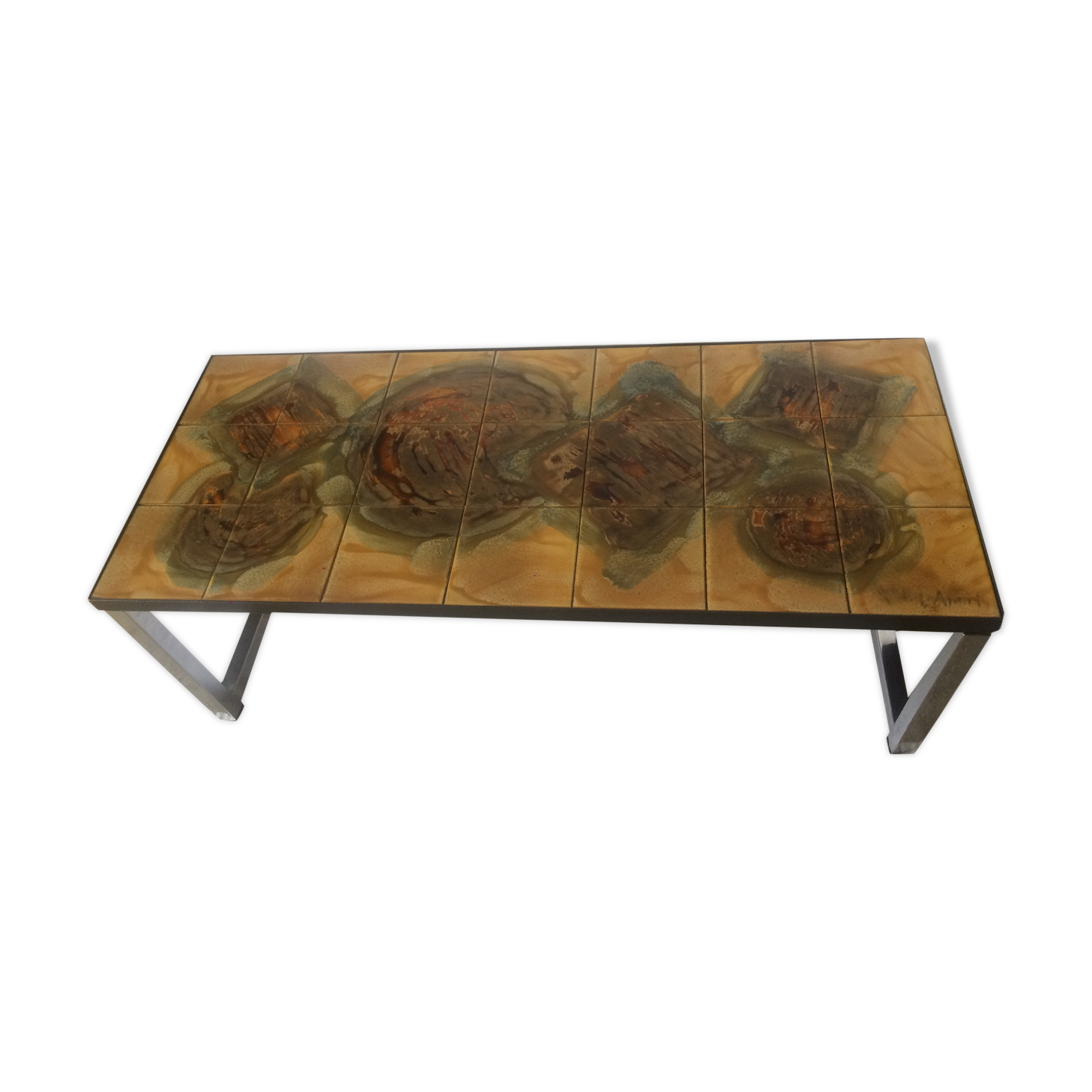 Ceramics coffee table by J. Belarti & J.d’Asti
