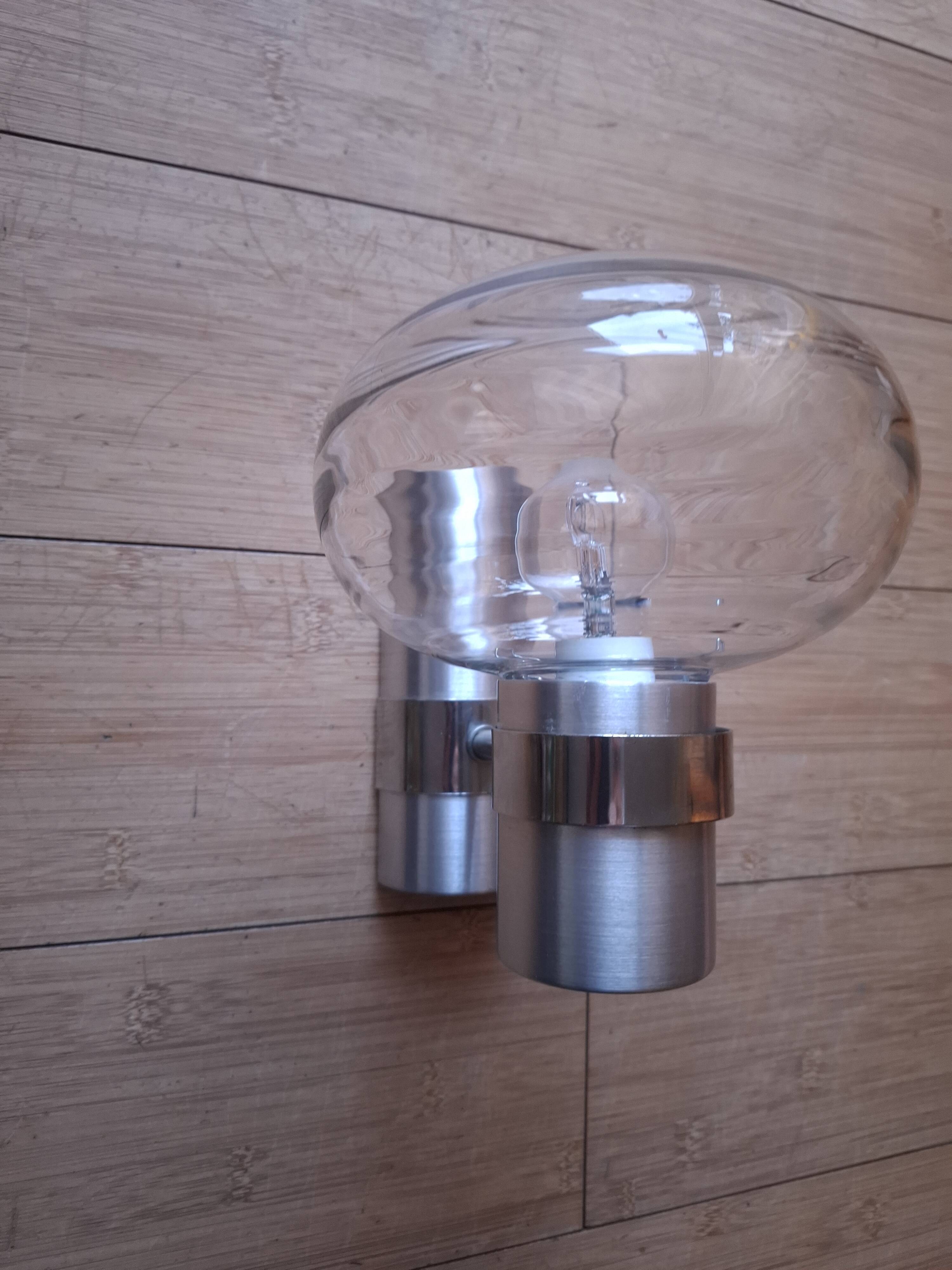 Vintage 70's Scolari style wall light
