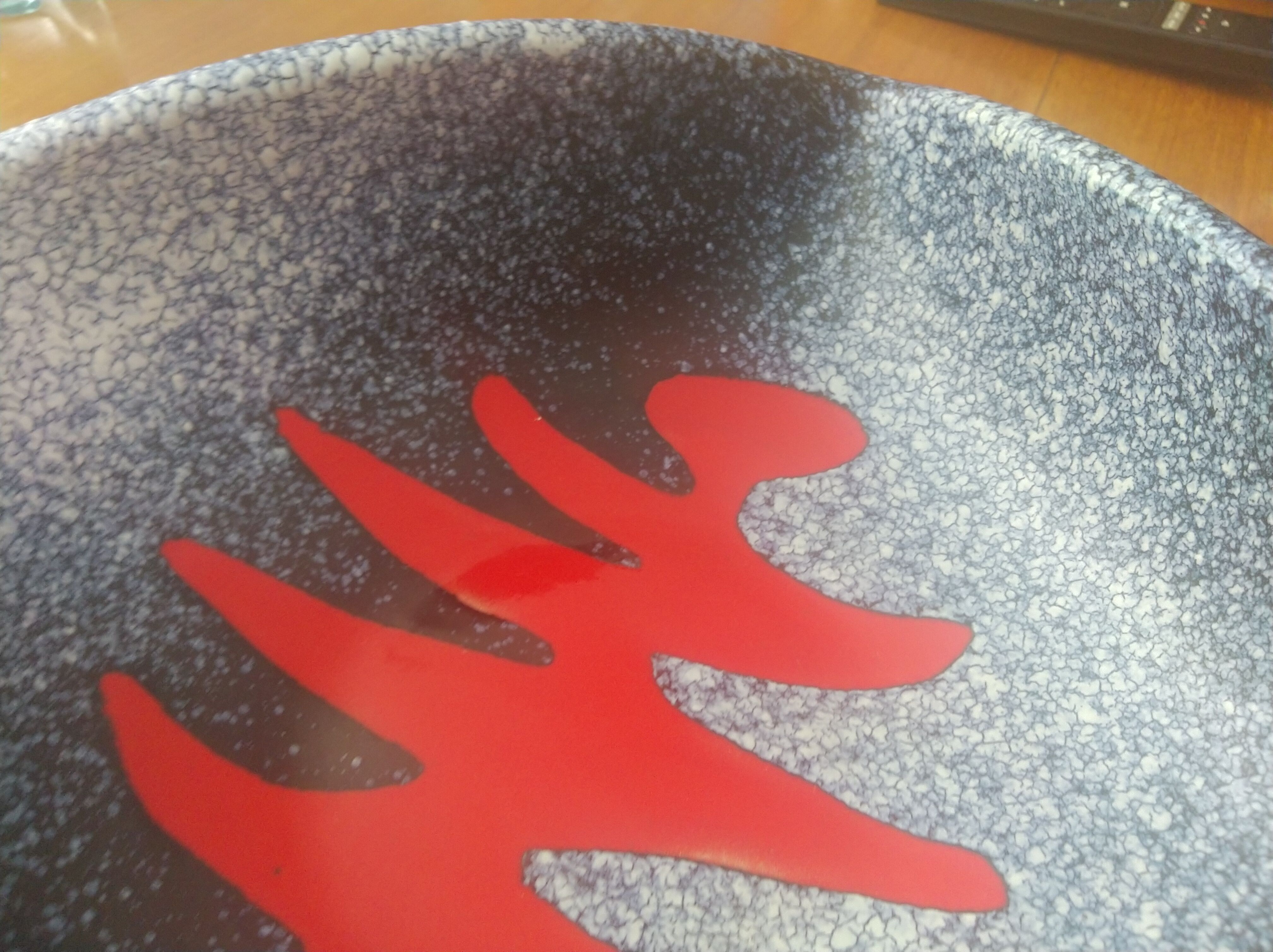 Ceramic bowl by Elchinger in Soufflenheim, Alsace, circa 1950