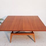 Albert Ducrot portfolio liftable vintage coffee table