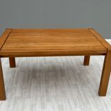 Extendable dining table Maison Regain in solid elm