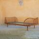 Vintage rattan bed 1960