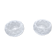 Pair of crystal saleron