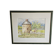 Aquarelle pigeonnier de Camboulan Aveyron signé Annick Mesnil