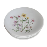 Chauvigny porcelain plates