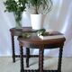Pair of Louis XIII style harnesses in old oak