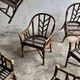 Rare ensemble de fauteuils en rotin McGuire des années 1970