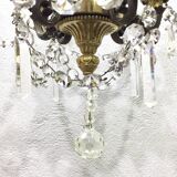 Lustre 4 lumières en bronze Napoléon III