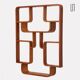 Wooden wall shelf by Ludvik Volak for Drevopodnik Holesov, 1960