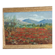 Old painting oil on panel Provençal landscape signed Henri Millet